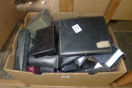 Assorted boxes